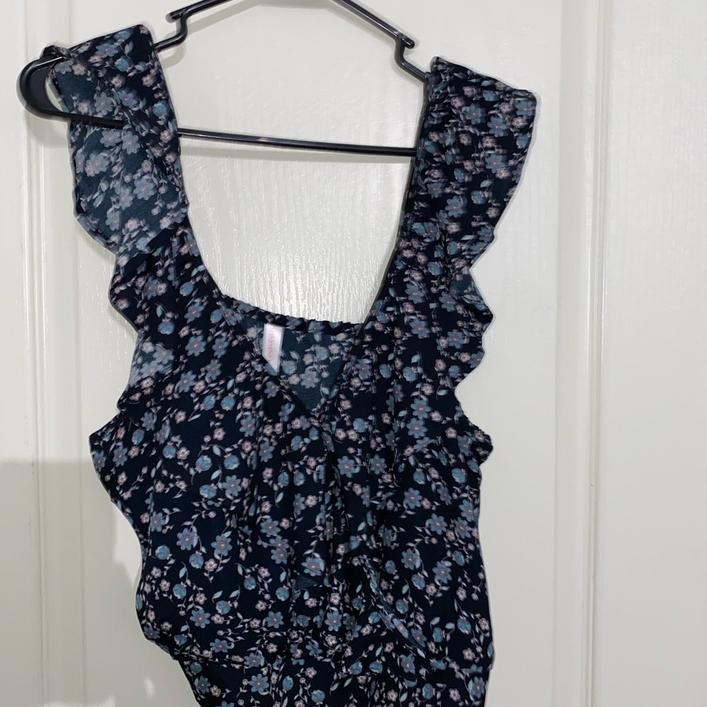Floral crop top